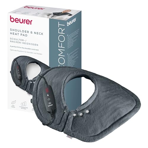 Beurer HK 66 Cosy coussin chauffant pour épaules, 3 niveaux ⚙