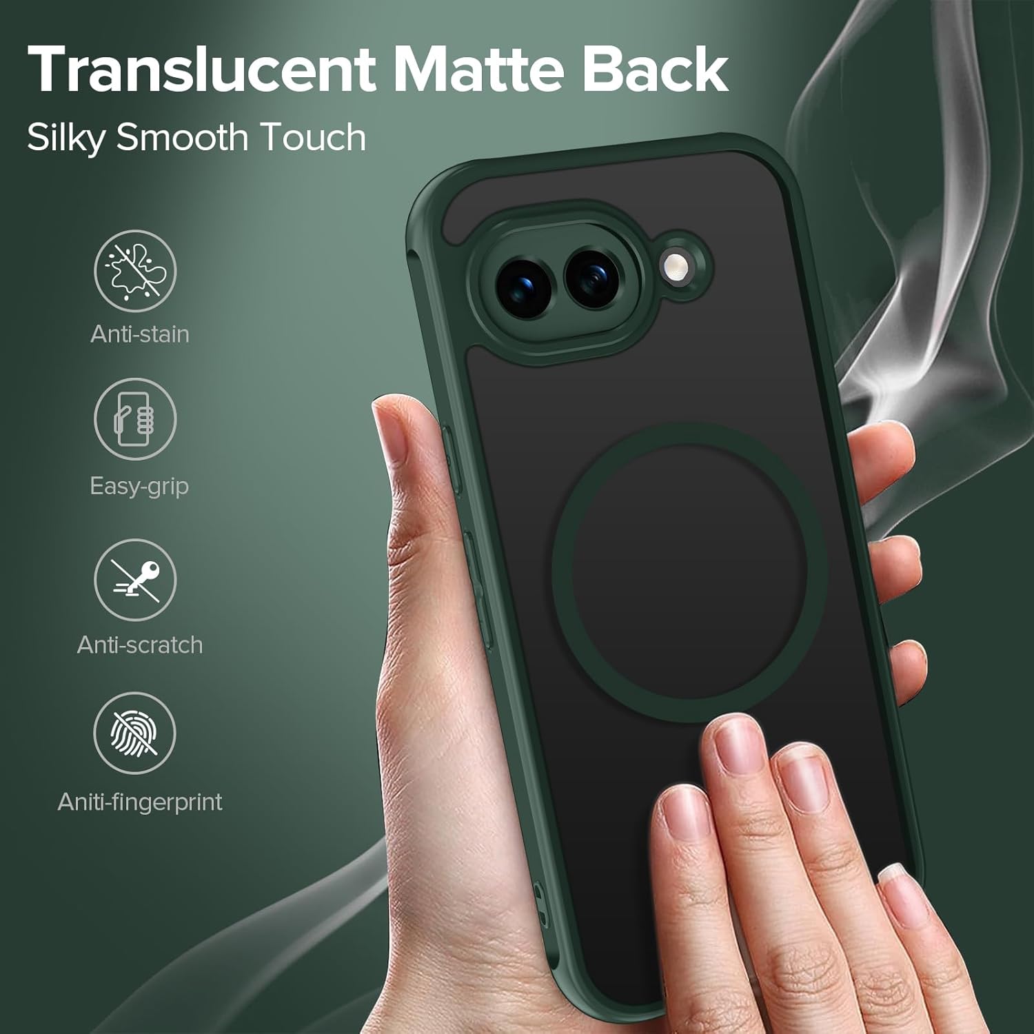 Thumbnail 6 de ivoler Magnétique Coque 3 en 1 pour Google Pixel 10a – Étui antichoc avec verre trempé et protection écran