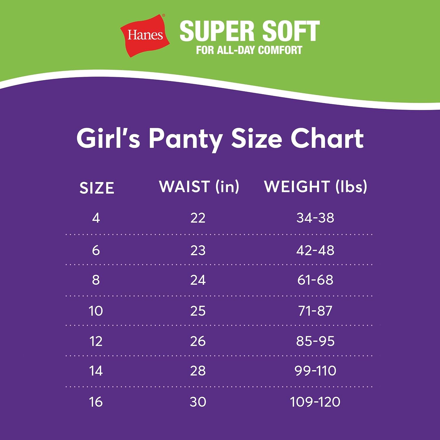 Detalle 2 de Hanes TPCHA2 Girls' Organic Cotton Brief & Hipster Underwear, 8-Pack