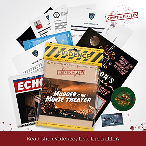 Detalle 2 de Murder at the Movie Theater – Cold Case Files Investigation by Cryptic Killers