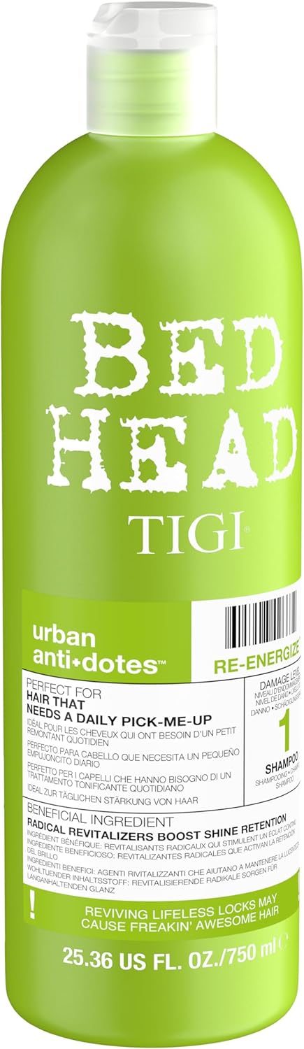 Thumbnail 1 de TIGI Bed Head Urban Anti+Dotes Re-Energize Level 1: Shampoo Rivitalizzante per Uso Quotidiano