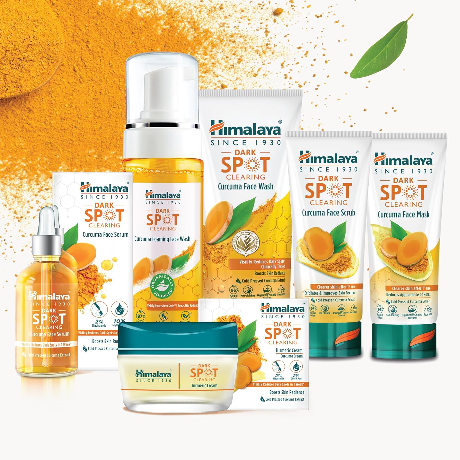 Detalle de Himalaya Dark Spot Clearing Kurkuma schäumendes Gesichtswaschmittel, 150 ml