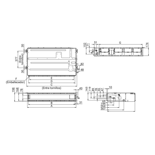 Thumbnail 1 de Fujitsu Aire Acondicionado Conducto ACY40K-KA ❄️