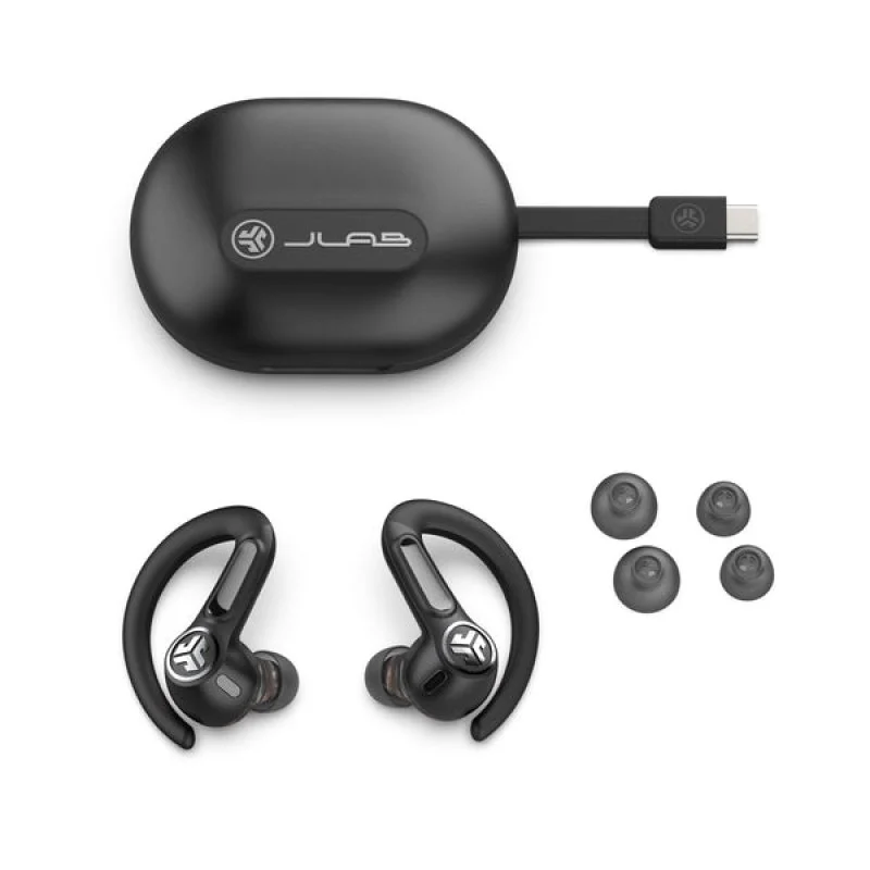 Detalle 2 de JLab Epic Sport ANC 3 auriculares deportivos ANC negro