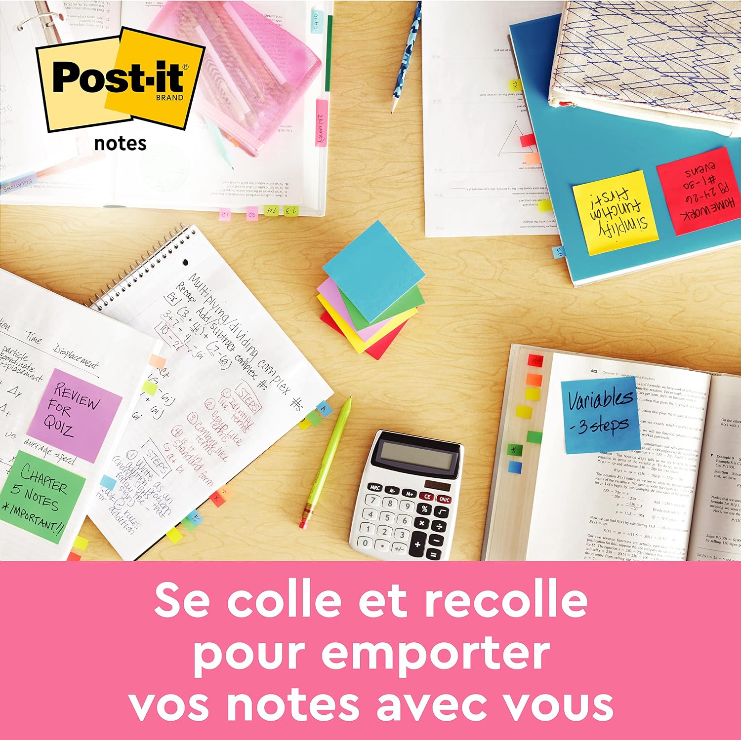 Detalle 2 de Post-it Notes autocollantes 38Ă—51 mm đź—’