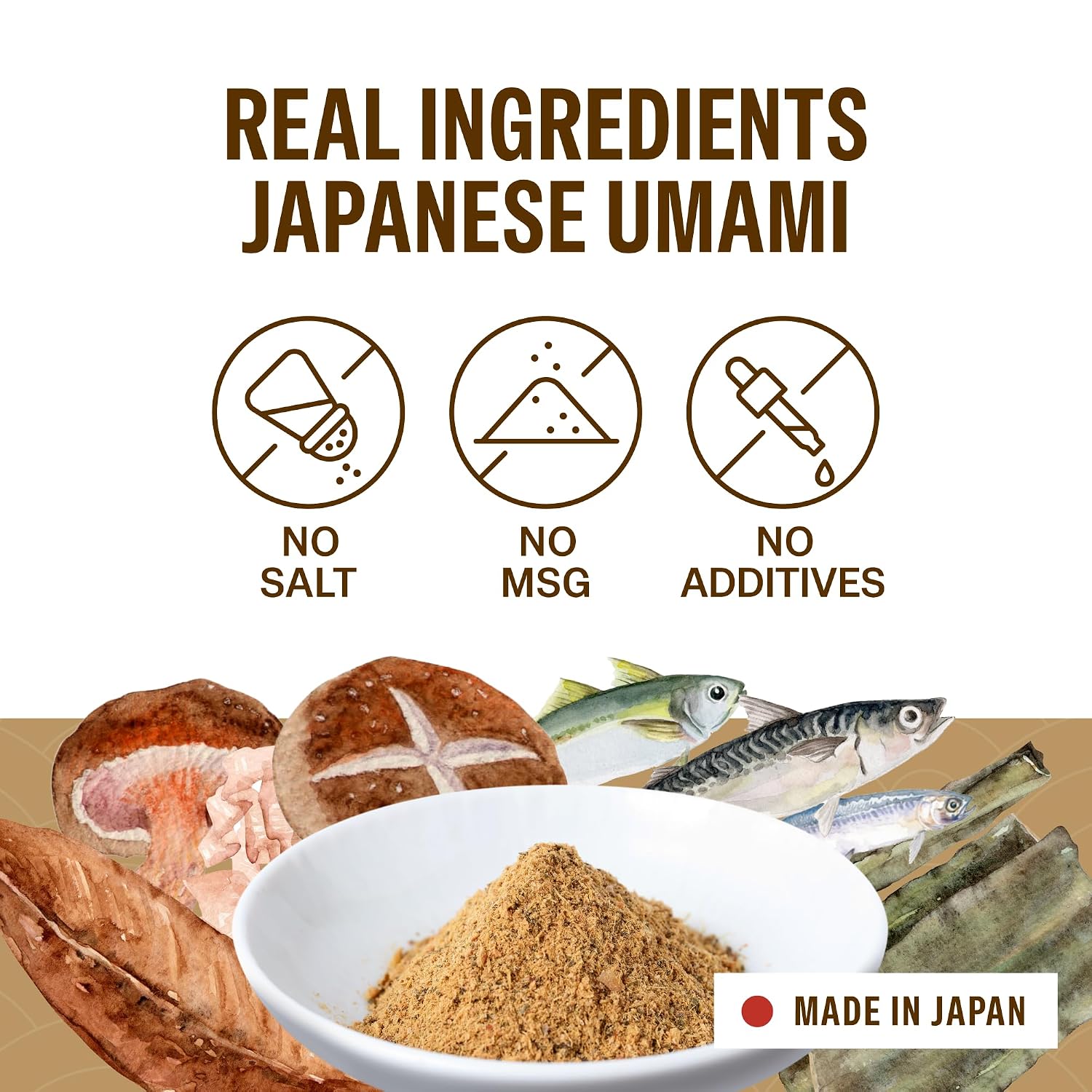 Thumbnail 2 de SINCERITE SAPPORO DASHI DASH Japanese Umami Seasoning Powder, 3.5 oz