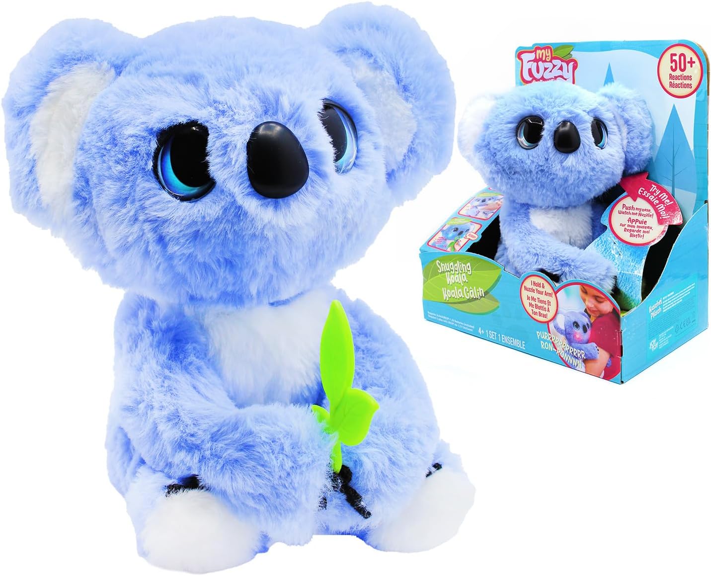 Detalle de Joy Toy My Fuzzy Friends 20211230LLRYLShowerSLEX04168YLAHRVW – interaktywny koala