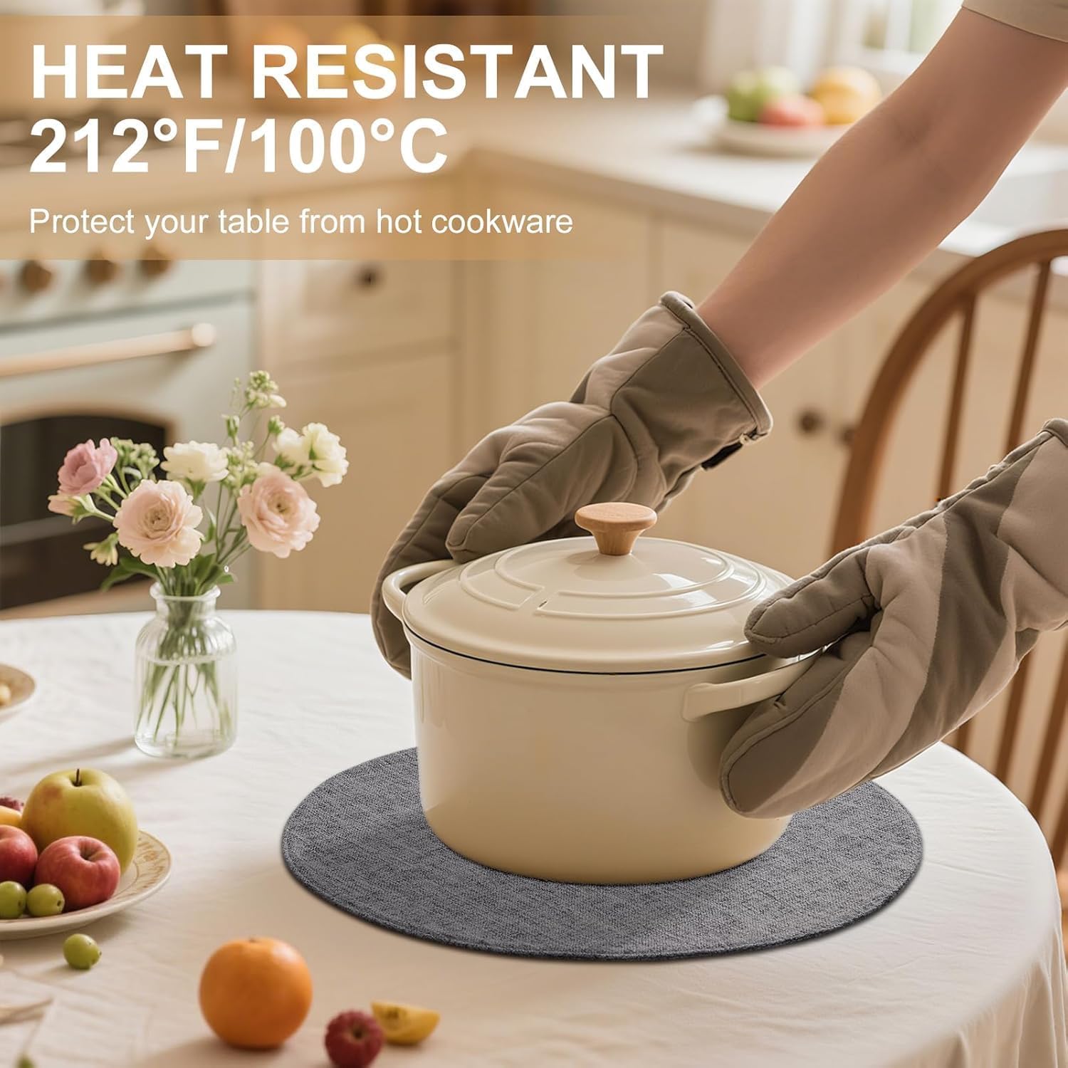 Thumbnail 4 de Homing Round Placemats, 15-Inch