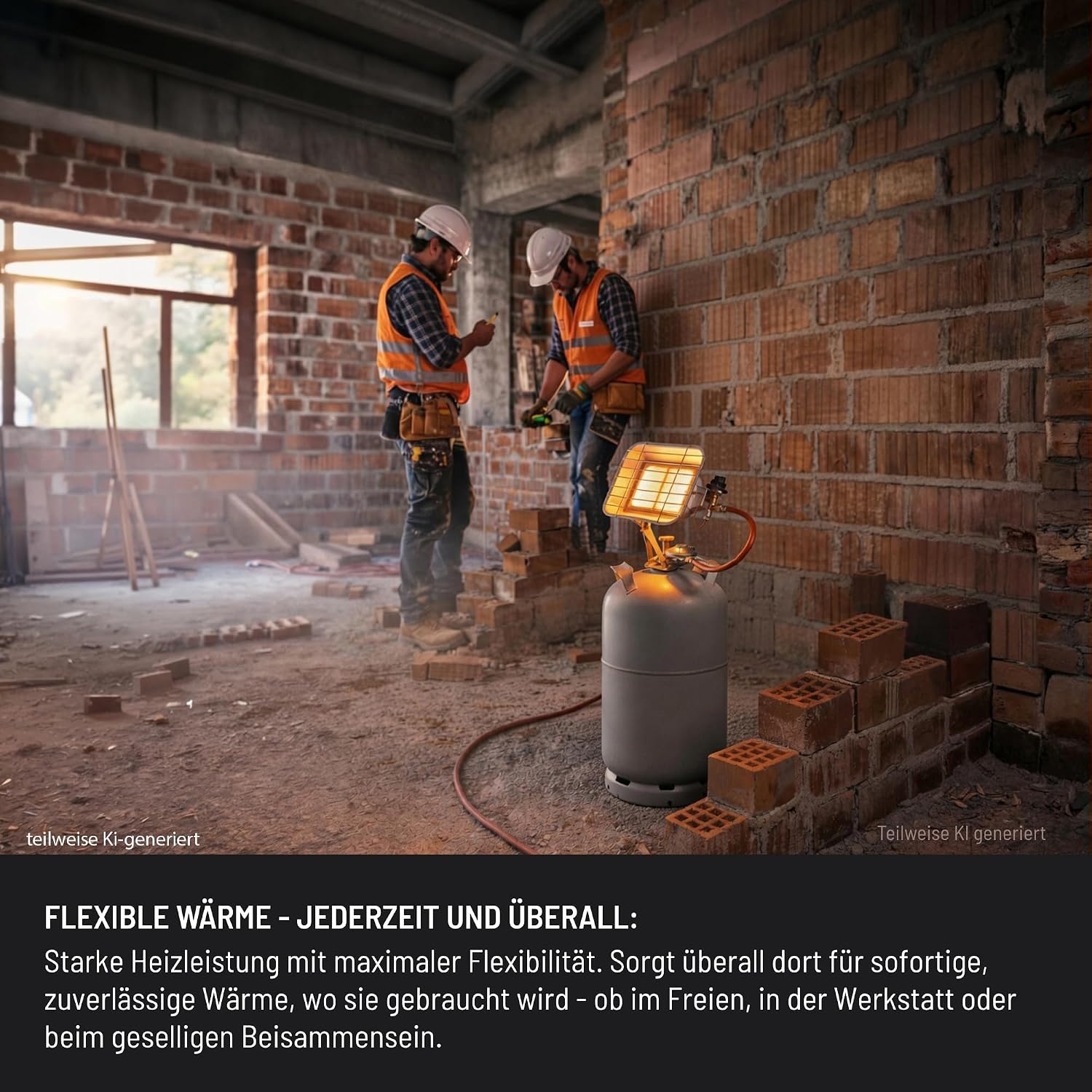 Thumbnail 5 de Güde Ghs 4200 (17306) Gas Heater with Piezo Ignition, 4.5 kW