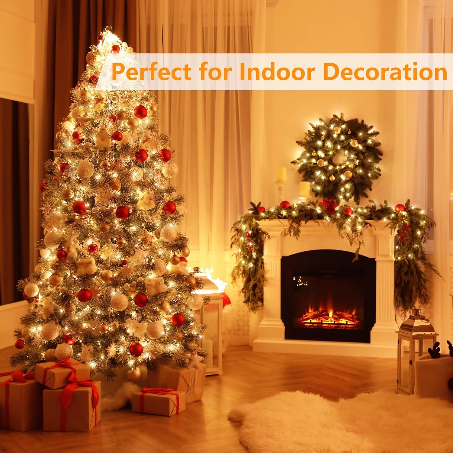Thumbnail 6 de YAGOPAL Luci Natale Esterno 100M 800 LED – Catena luminosa impermeabile per esterni