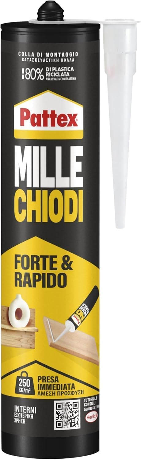 Detalle de Pattex Millechiodi Forte & Rapido adesivo di montaggio 400 g