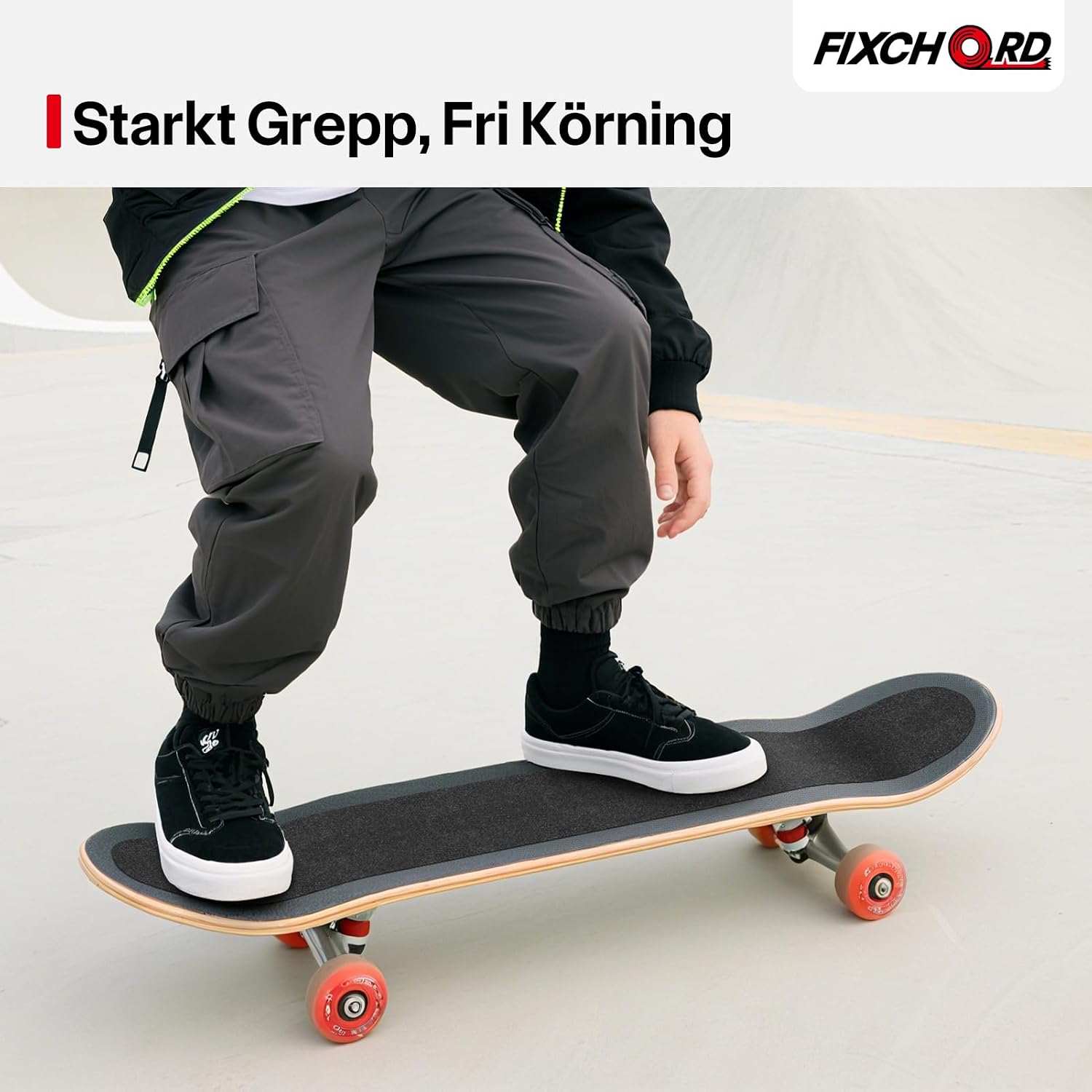 Thumbnail 6 de FIXCHORD halkskyddstejp 5 m × 100 mm, vattentät med 80 korn