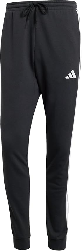 Detalle 2 de adidas Uomo Essential Three Stripes Pantalón L negro/blanco