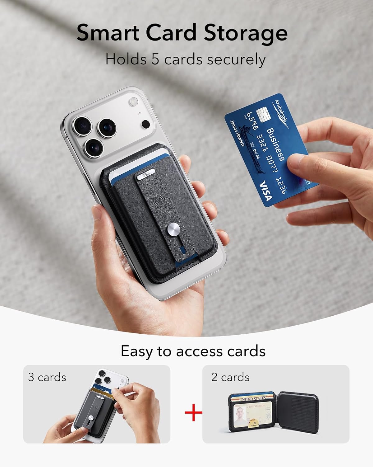 Thumbnail 3 de ESR Geo MagSafe Wallet 5-Card RFID