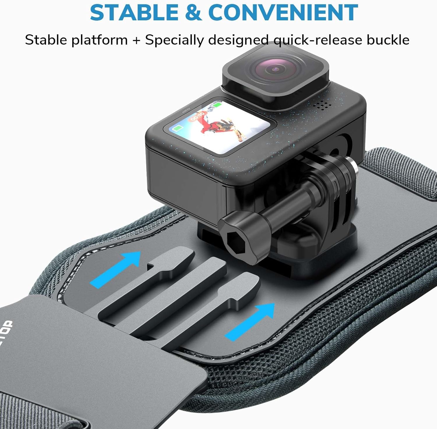 Detalle de Sametop Chest Mount Harness Chesty Strap for GoPro and Action Cameras