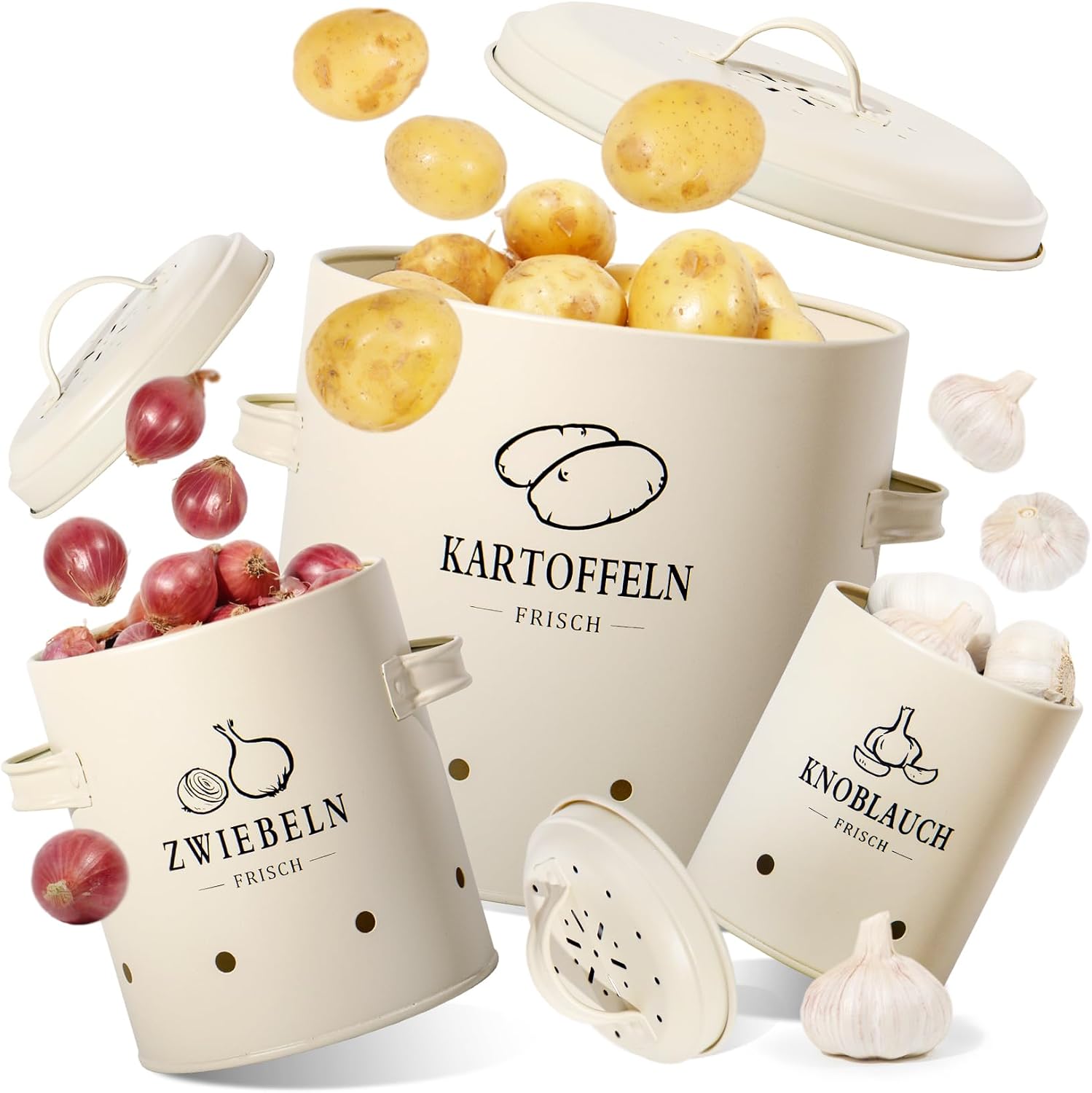 Thumbnail 6 de GREELUE Premium Kartoffel Aufbewahrungsbox 4 kg