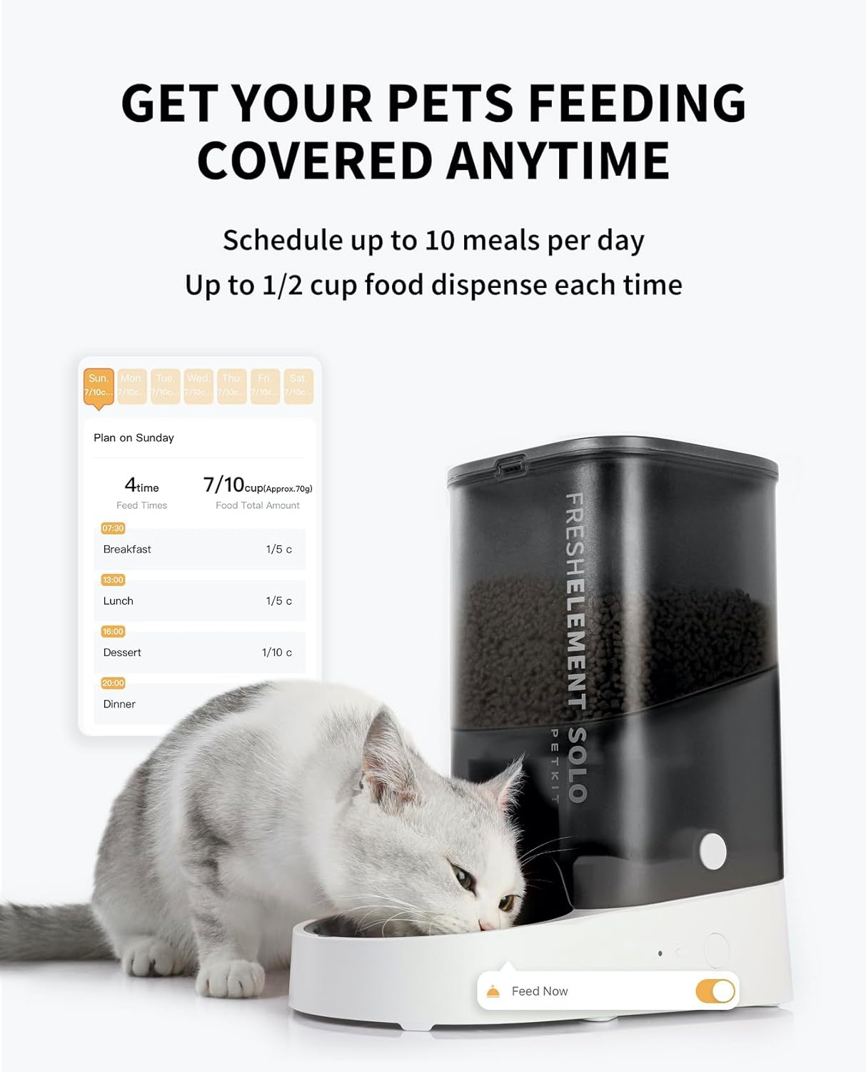 Detalle 1 de PETKIT Automatic Cat Feeder 3L