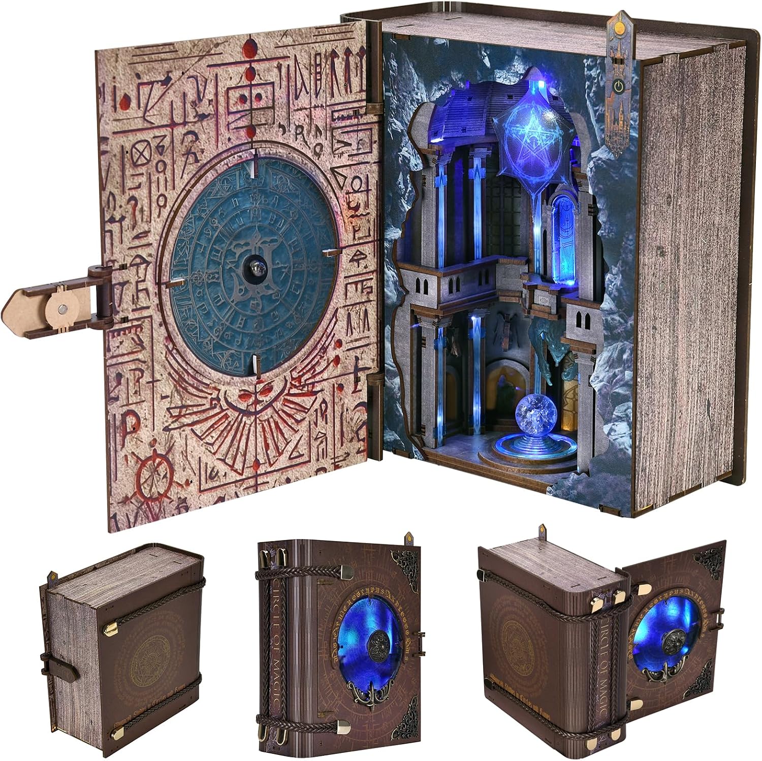 Thumbnail 6 de MiniCity Book Nook Kit maison miniature DIY avec LED