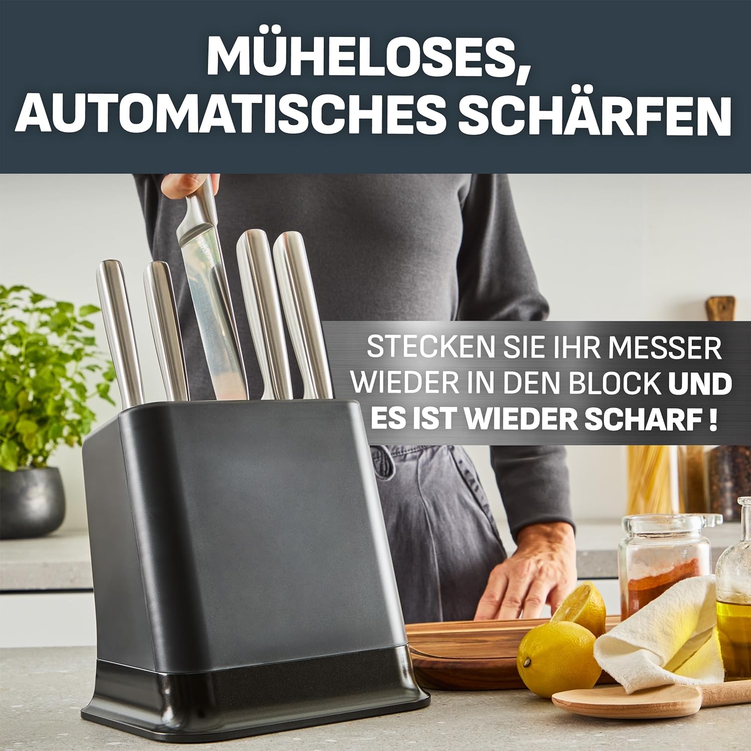 Thumbnail 5 de Tefal EverSharp Pro 5‑teilige Messer-Set