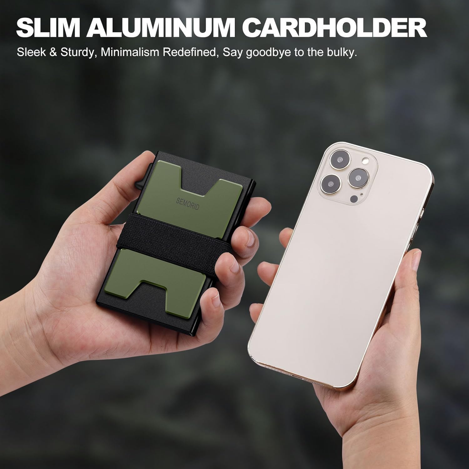 Detalle 2 de SEMORID Slim Wallet 12-card capacity ๐ผ