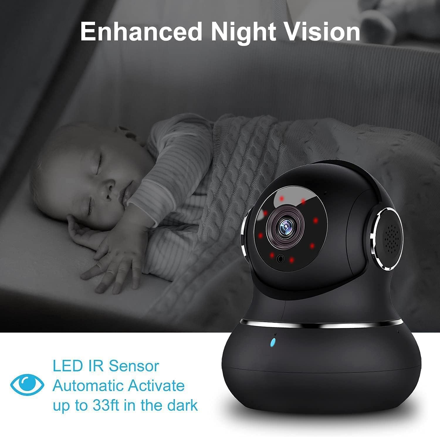 Detalle de litokam Camera 2K 360° auto-tracking