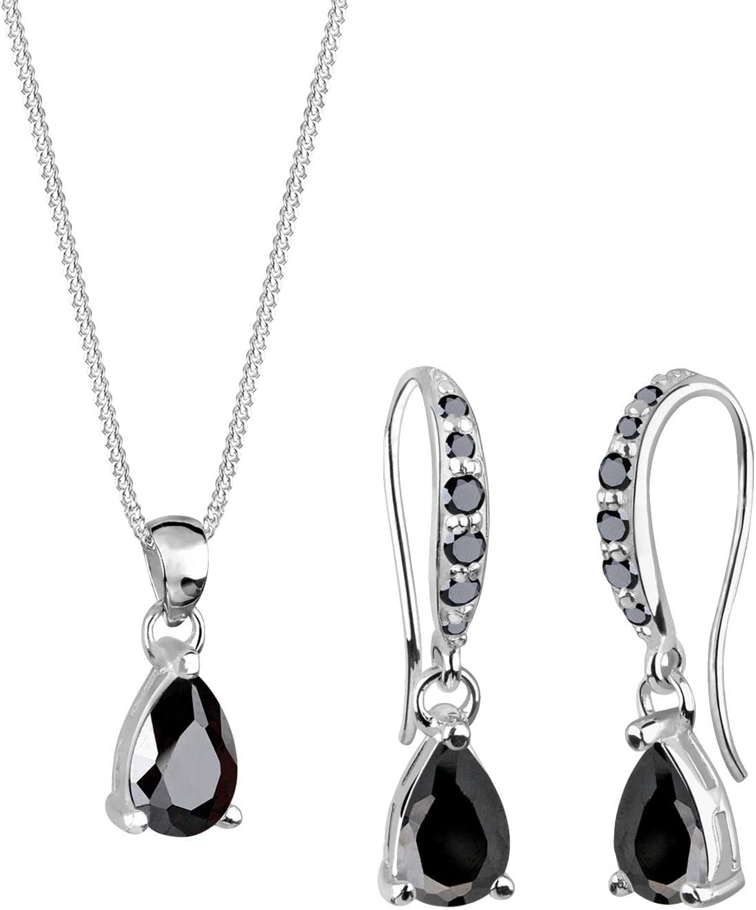 Thumbnail 4 de Elli Tropfen Schmuckset 925 Silber