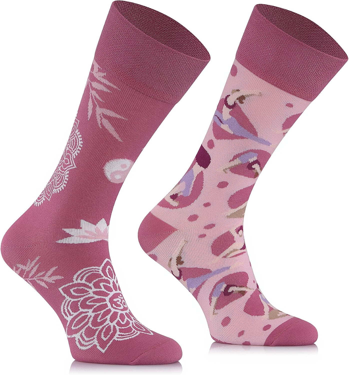 Thumbnail 3 de TODO Colours Lustige Socken mit Yoga‑Motiv 35‑46