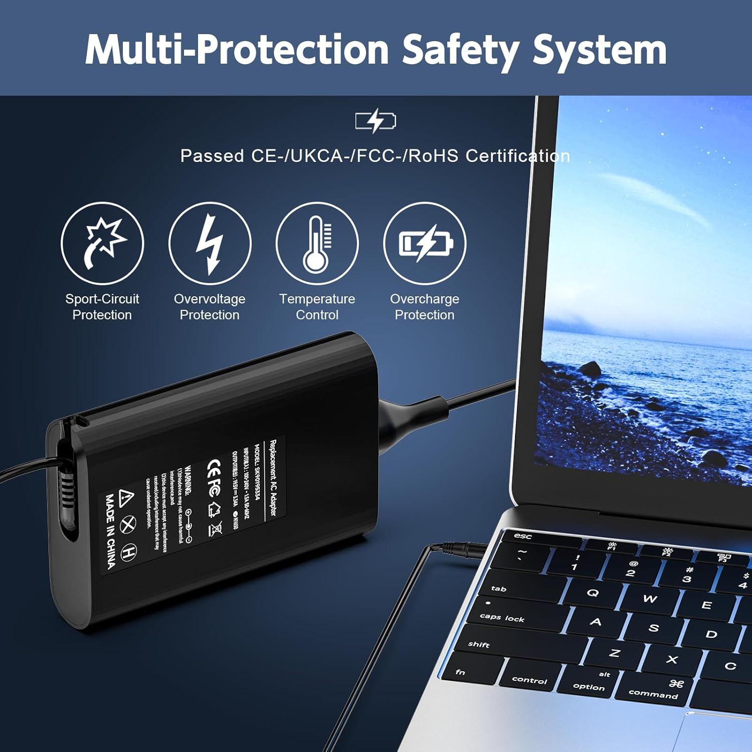 Thumbnail 4 de 65W Laptop Charger Compatible With Dell Latitude 5400