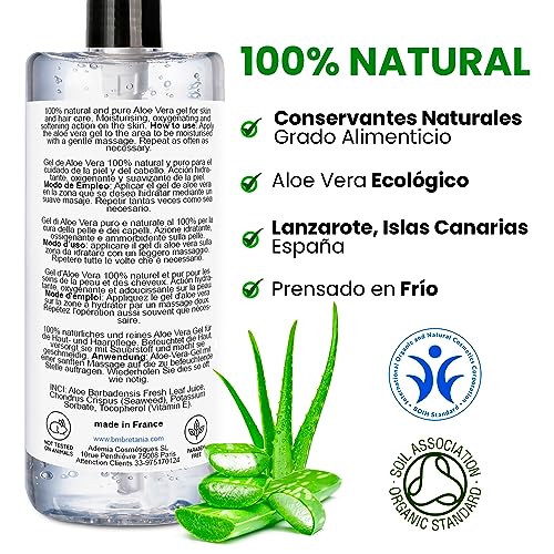 Detalle 2 de Gel hydratant Aloe Vera 200 ml ⚙