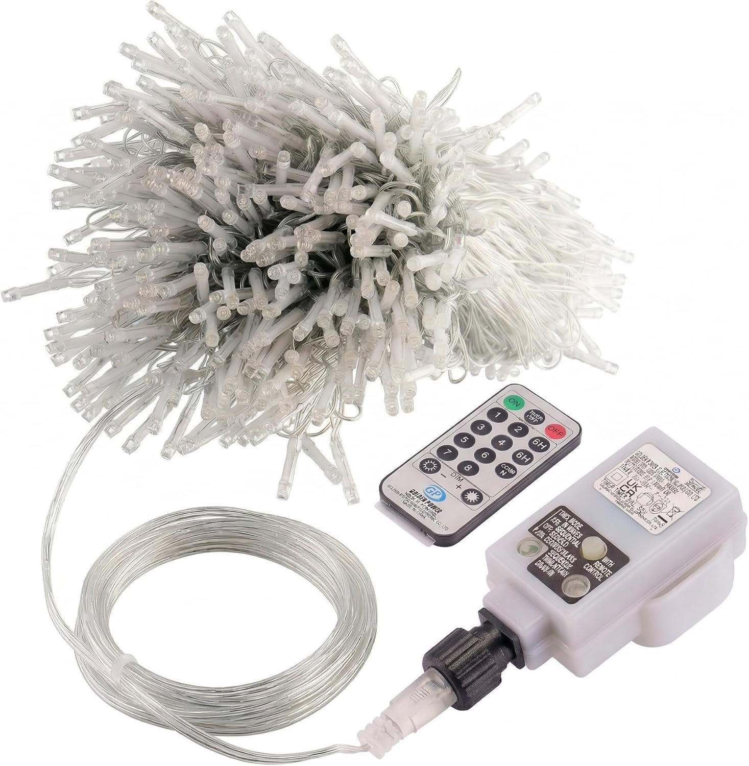 Thumbnail 3 de MORO 100M 500 LEDs Christmas Fairy String Light with Memory Function (8 Modes) – UK 240V
