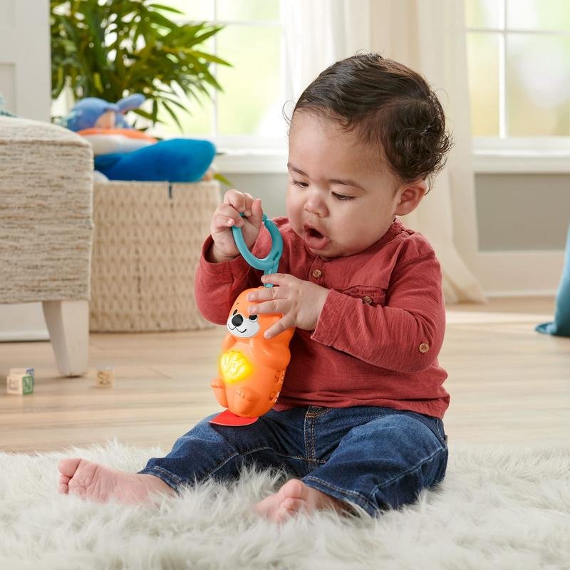 Detalle de Gimnasio para bebés Fisher-Price HBP41 multicolor con barra de juguetes y sonido