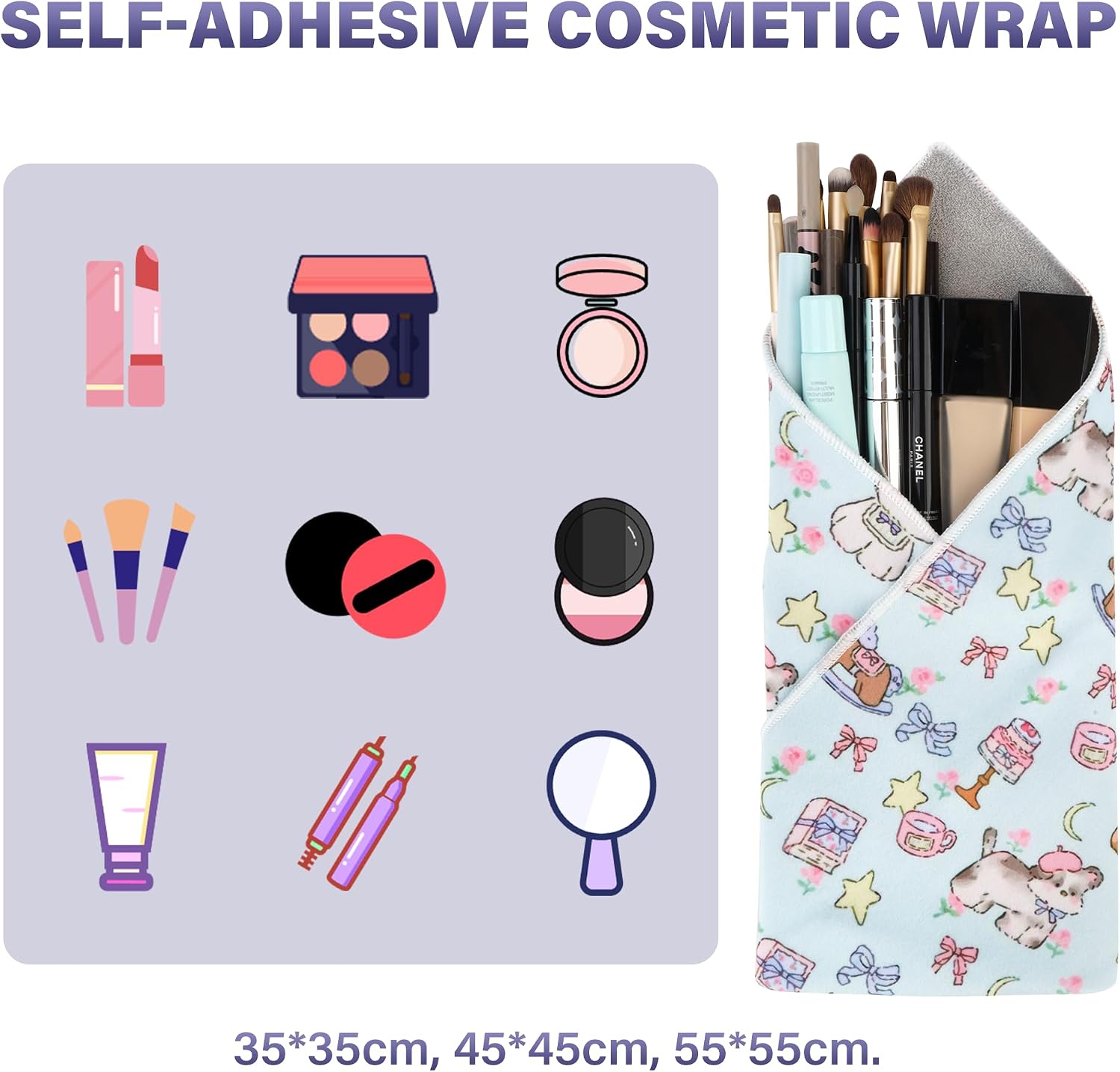 Thumbnail 1 de Walking Way Lens Protective Wrap – magic self-adhesive pouch wrap for camera lenses and scratch-resistant storage cloth