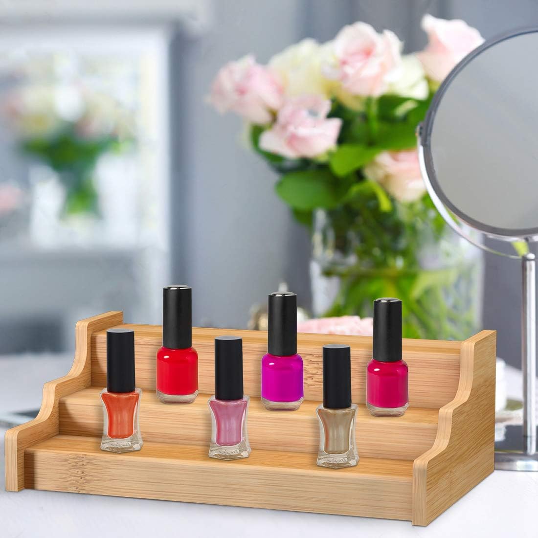 Thumbnail 4 de Spice Rack 3-Tier Expandable 12.7–22.2 in 🧂