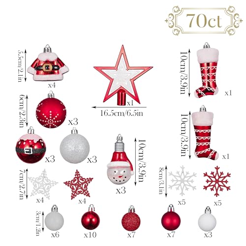 Detalle 2 de Boules de Noël Valery Madelyn 70 pièces 🎄