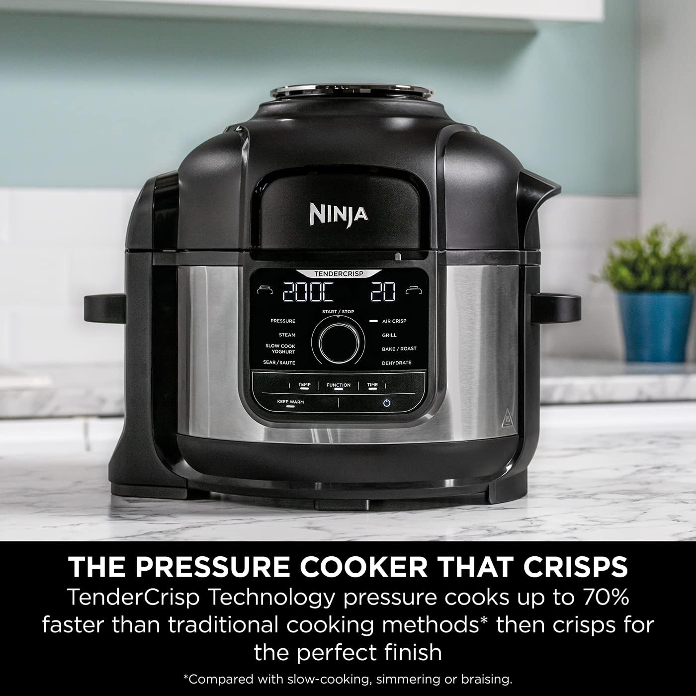 Thumbnail 5 de Ninja Foodi 9-in-1 Multi Cooker OP350UK (6L) – pressure cook, air fry, slow cook & more in one pot