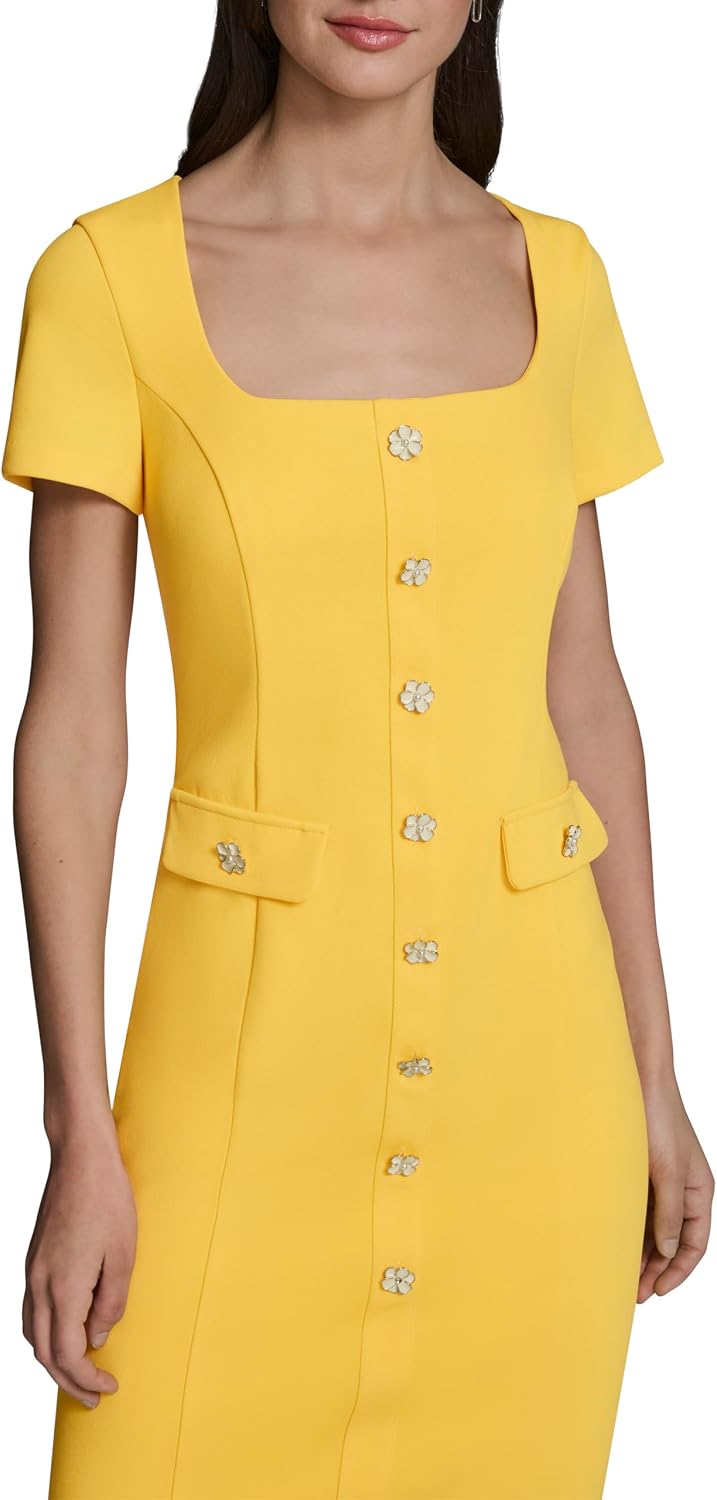 Detalle 2 de Karl Lagerfeld Women's Dress in Scuba Crepe