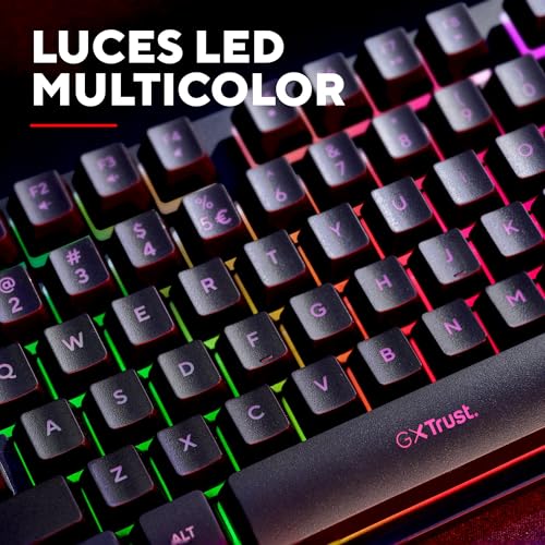 Detalle de GXTrust 1831 Dothix Teclado Inalámbrico TKL 80% con RGB y 2.4 GHz