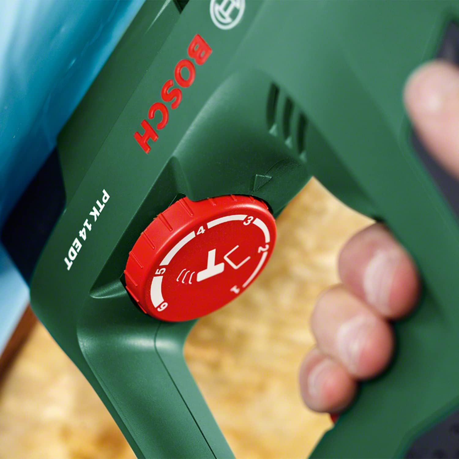 Thumbnail 2 de Bosch Home and Garden PTK 14 EDT Duo Tac Tac Verde graffatrice per materiali isolanti