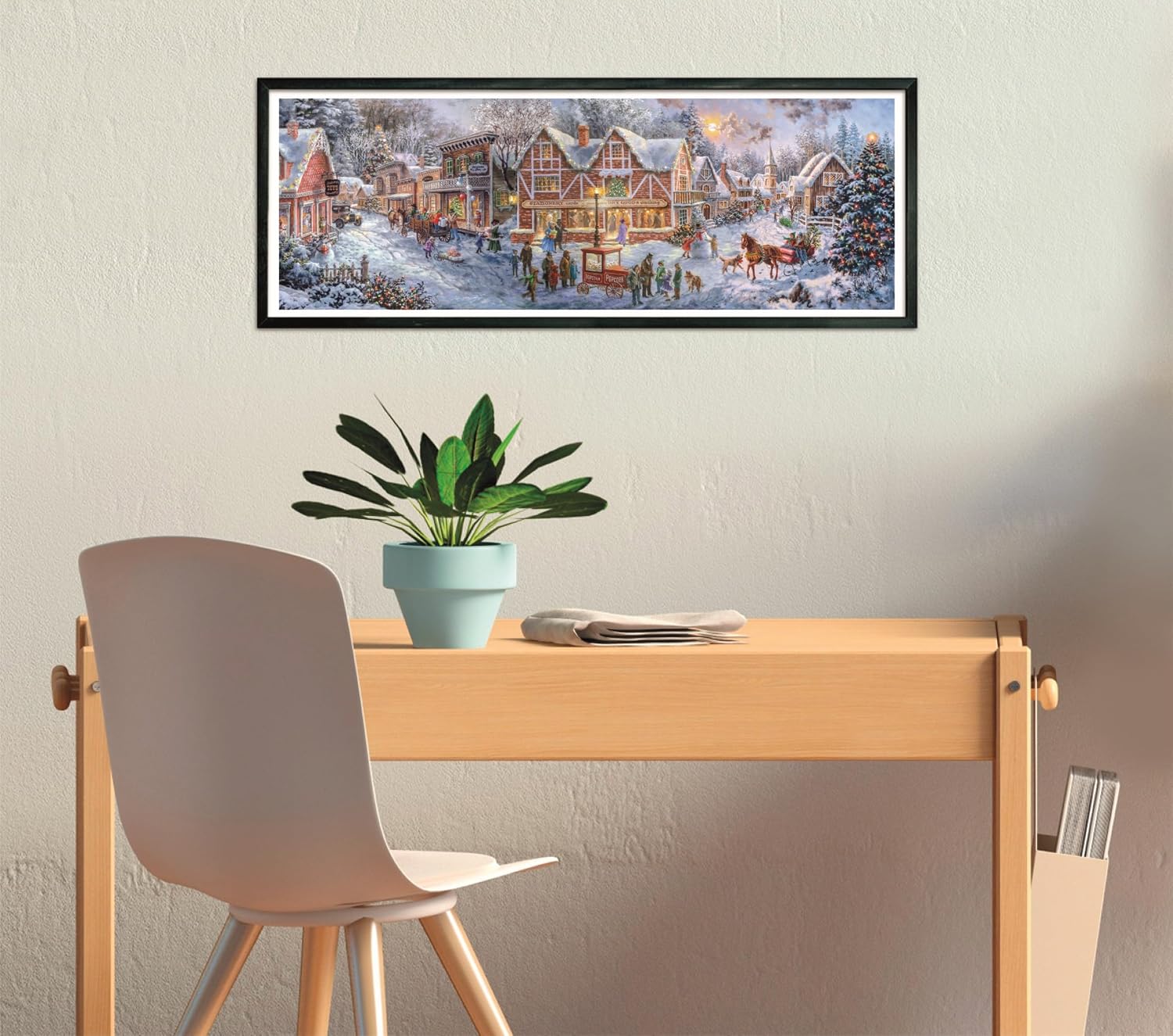 Thumbnail 3 de Clementoni Getting Ready For Christmas Puzzle – 1000 Teile, 70 x 50 cm, Erwachsene (39927)