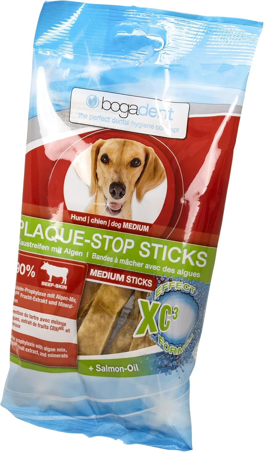 Bogadent Plaque-Stop Sticks pour chien moyen — 1 x 100 g