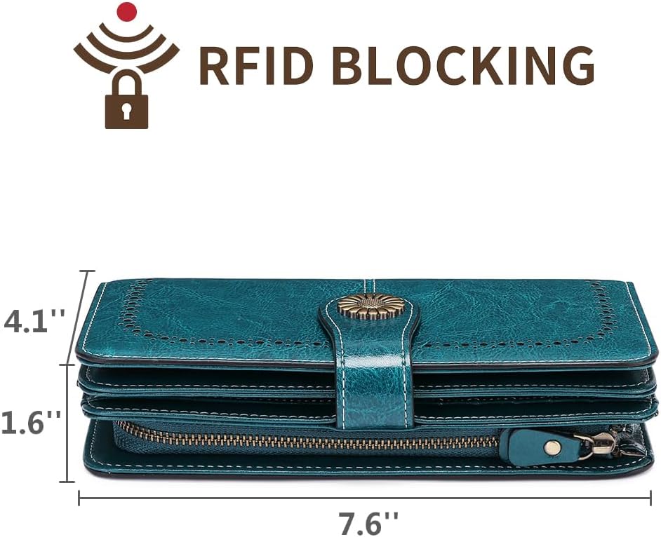 Detalle de SENDEFN Women's Leather Wallet