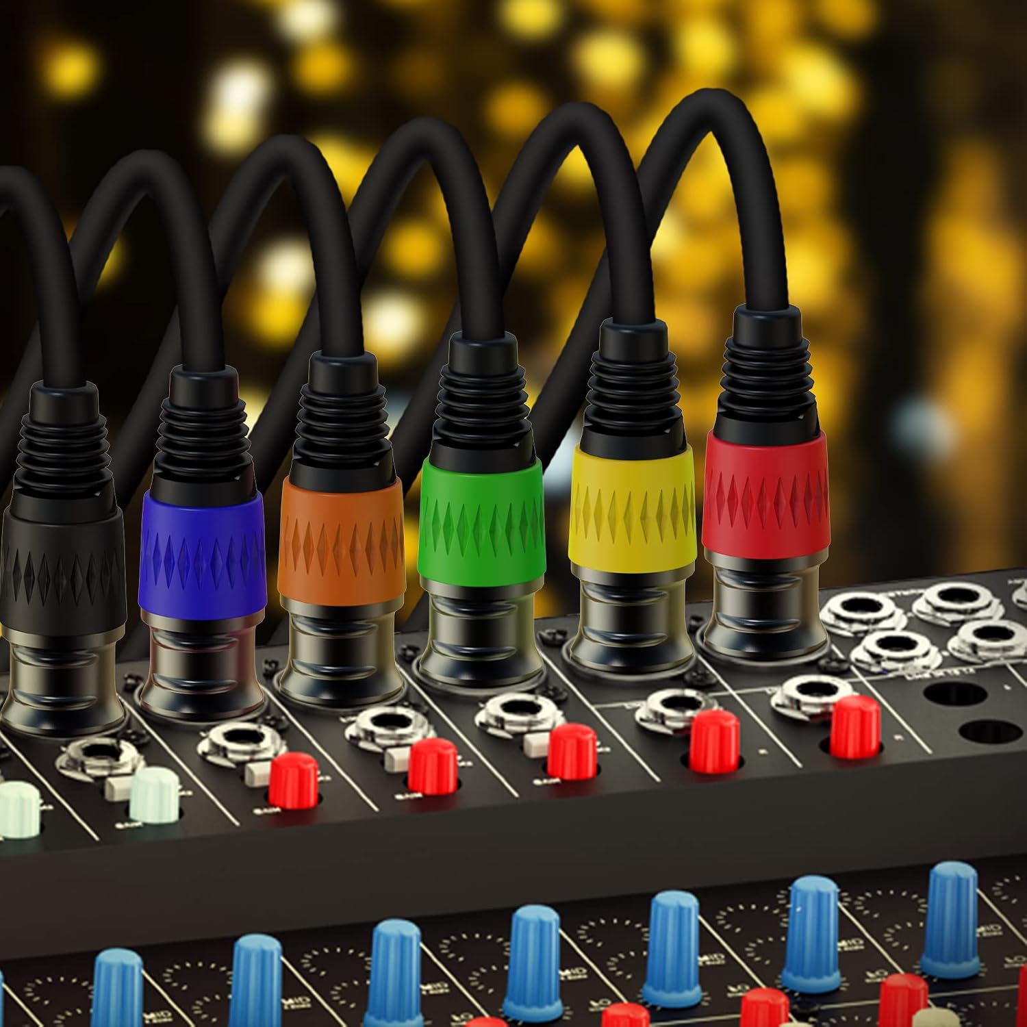 Thumbnail 4 de AuxLink XLR 25 ft Microphone Cable 6 Pack
