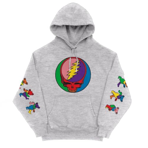 Detalle de Grateful Dead Syf & Bear Hoodie unisex