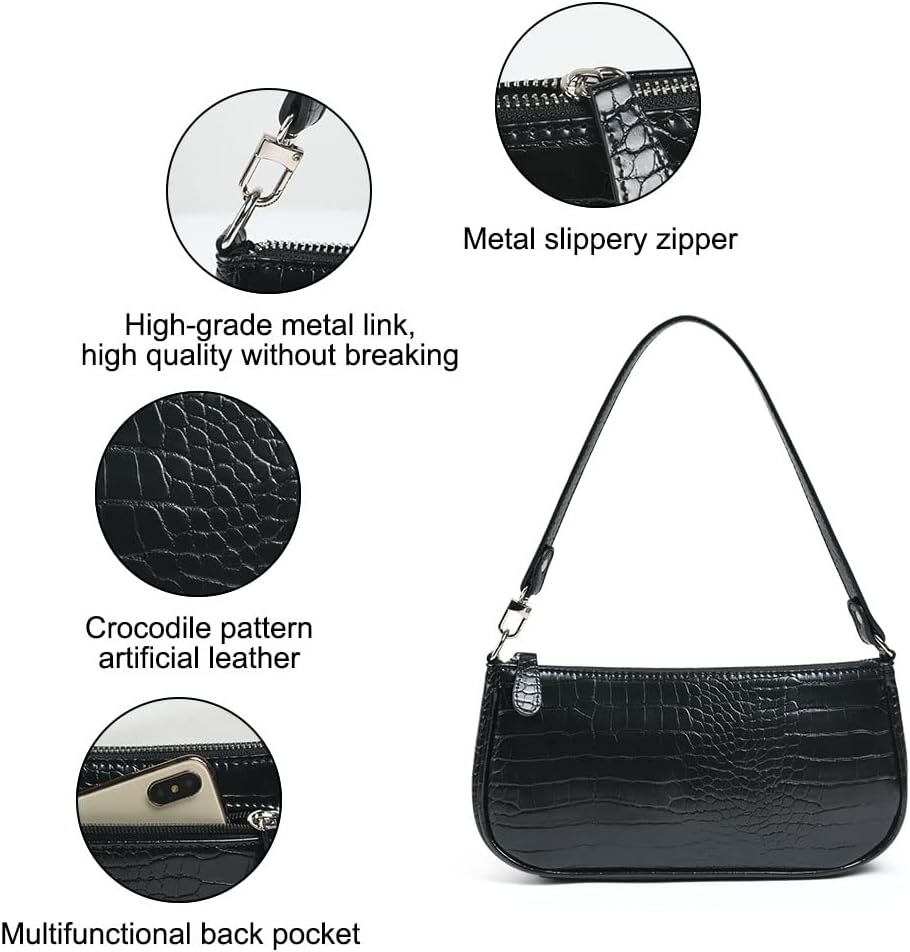 Thumbnail 4 de Aucuu Borsa a Spalla Donna 28x14x4 cm