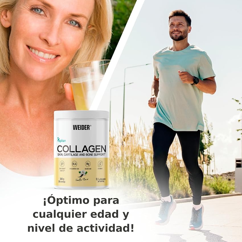 Detalle 1 de Weider Collagen 300 g colágeno hidrolizado neutro