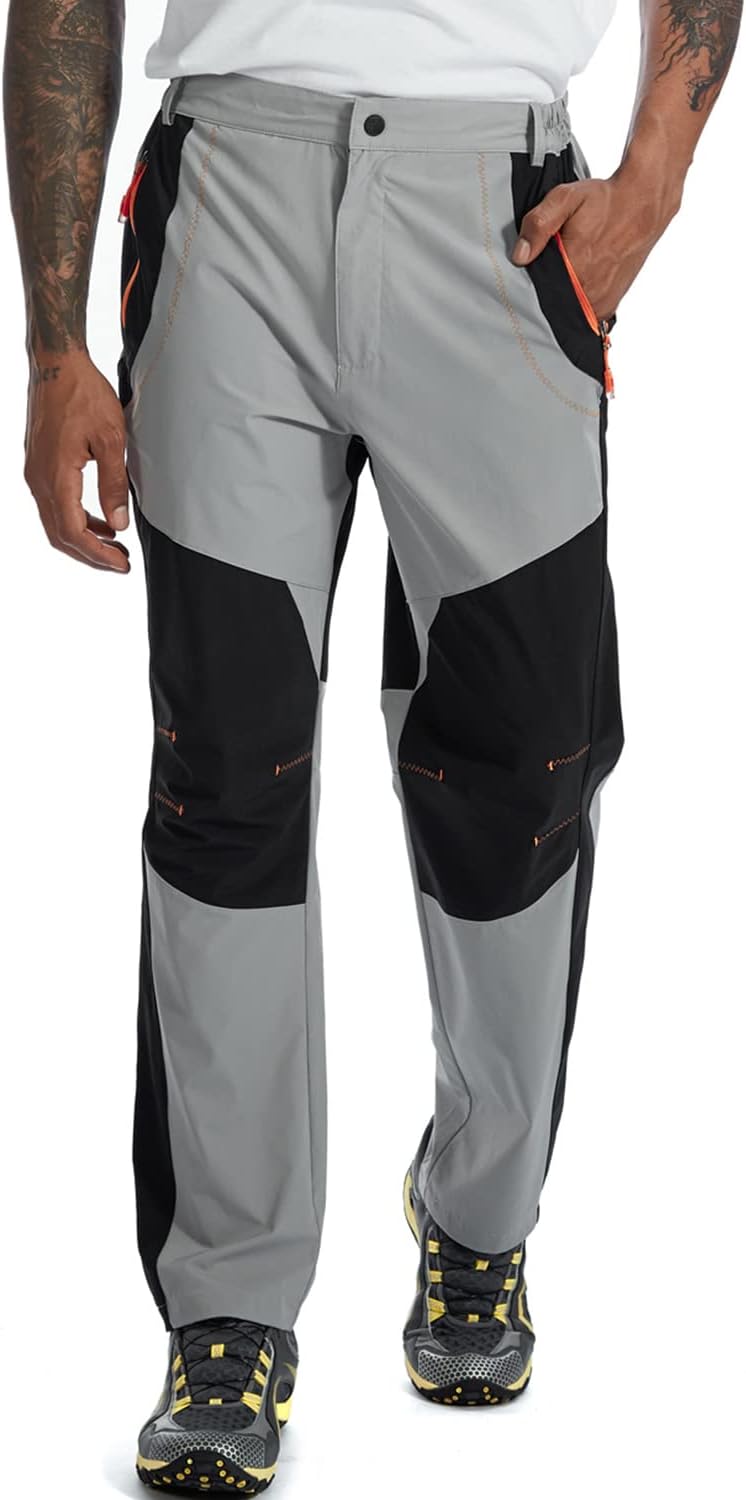 Thumbnail 5 de TBMPOY Men's Outdoor Hiking Work Pants, Quick-Dry, Water-Resistant, Zipper Pockets
