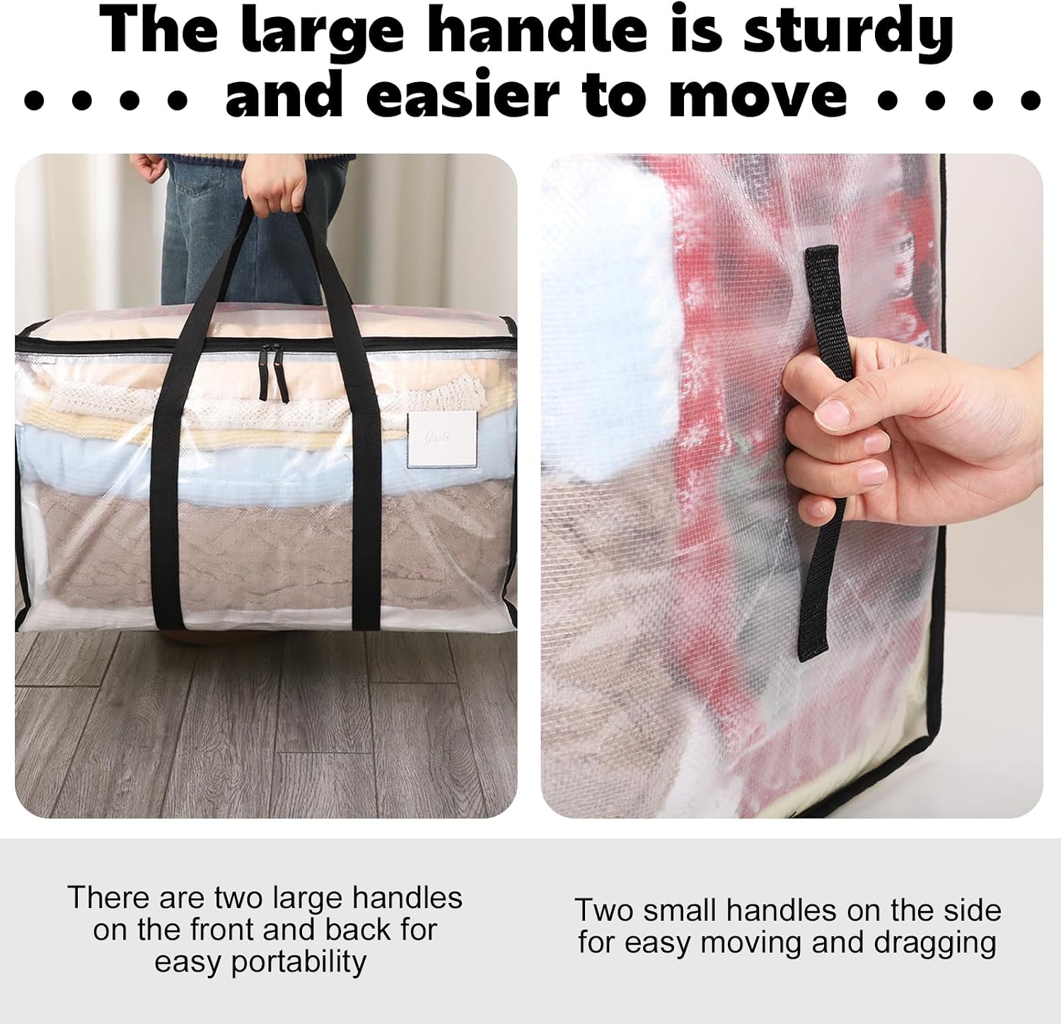 Detalle 2 de Yafe 91L Large Clothes Storage Boxes