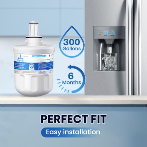 Thumbnail 6 de Golden ICEPURE Fridge Water Filter – 2 Pack for Samsung Aqua Pure Plus (DA29-00003 variants)