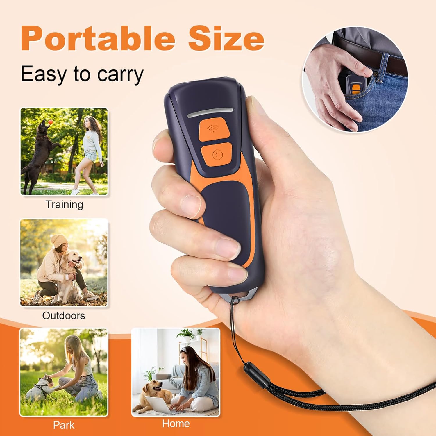 Detalle de Honey Paws Ultrasonic Anti Barking Device for Dogs