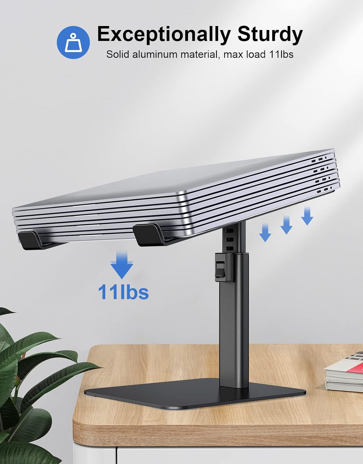 Detalle de Babacom Laptop Stand for Desk, 10-16 inch